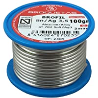 Brofil Hilo estaño Plata 3.5 Sn AG 100g Carrete